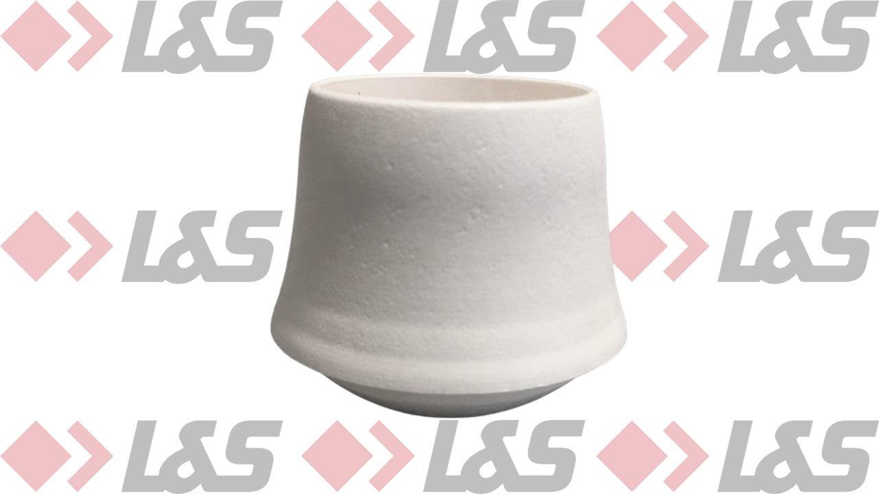 MWH Fußkappe Ø 25 mm - Weiß - für Streckmetalltisch und Stahltisch - LUS-Shop