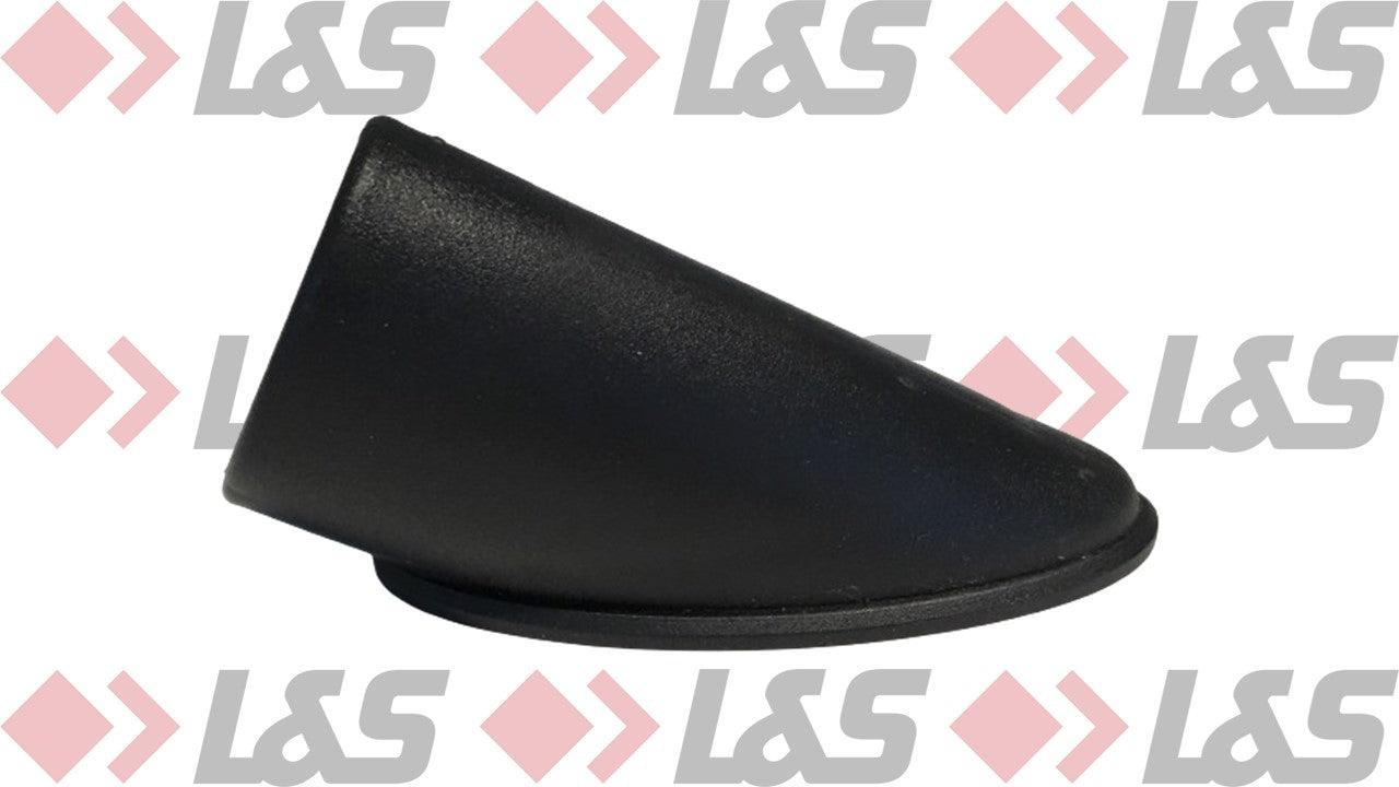 MWH Tischfußkappe 38 x 25 mm - Schwarz - oval mit Höhenverstellung - LUS-Shop
