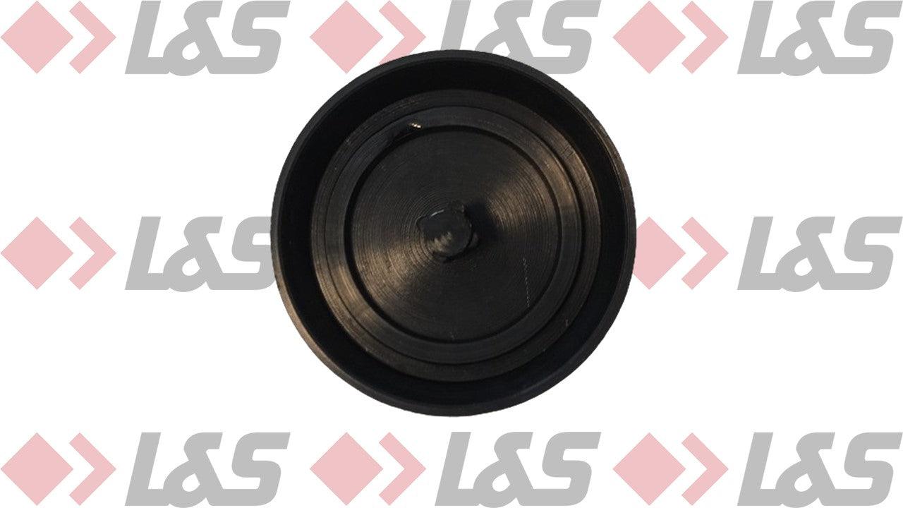 MWH Fußkappe Ø 32 mm -Schwarz- mit Dorn - für Royal Garden Sessel Ambiente, Carat - LUS-Shop