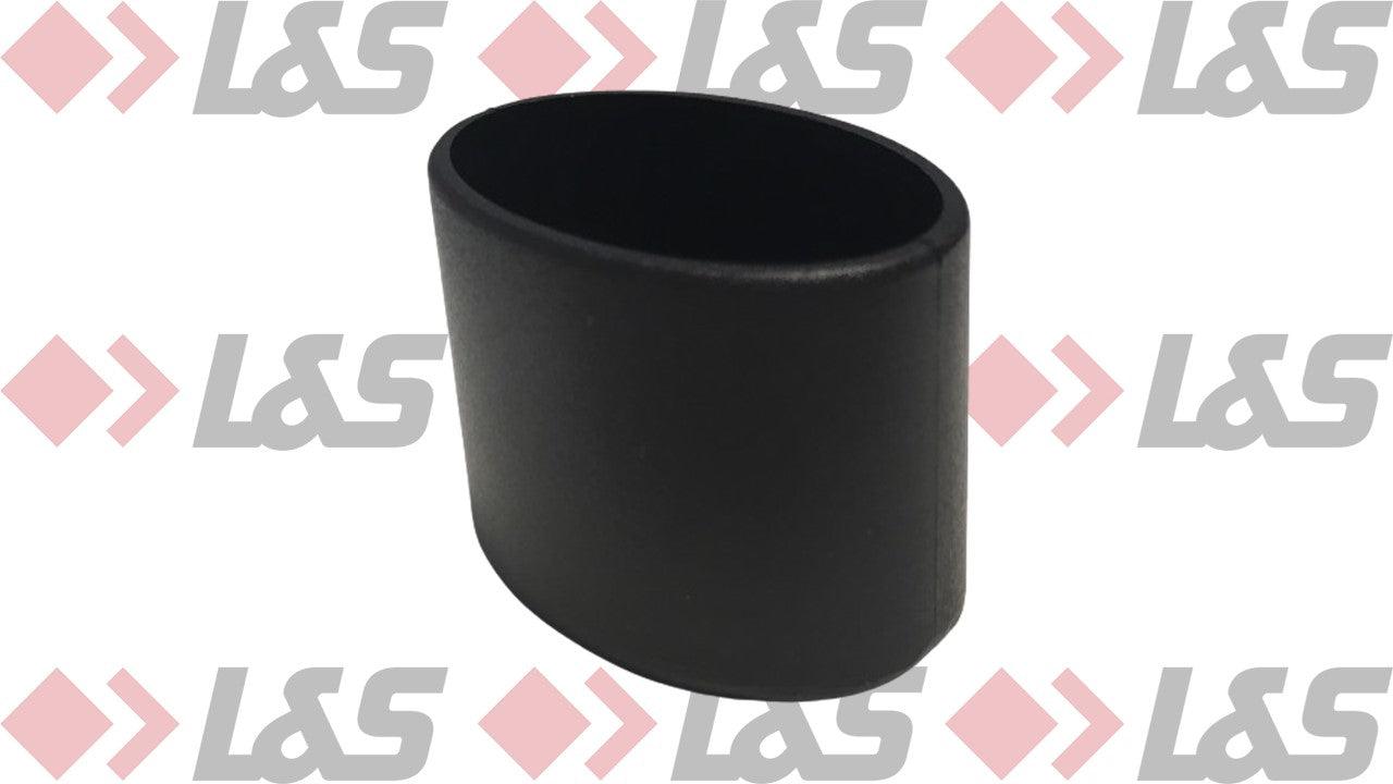 MWH Fußkappe 33 x 22 mm Oval - Schwarz - für Sessel Rofero/Senio/Camara/Ligura - LUS-Shop