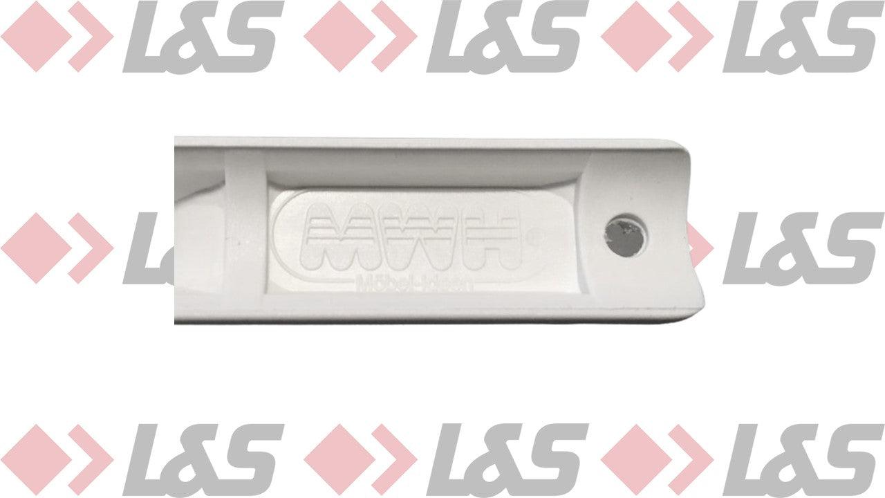 MWH 5-fach Liegenraster für Kopfteil - Weiß - für MWH Sonnenliege Chalet und Chateau - LUS-Shop