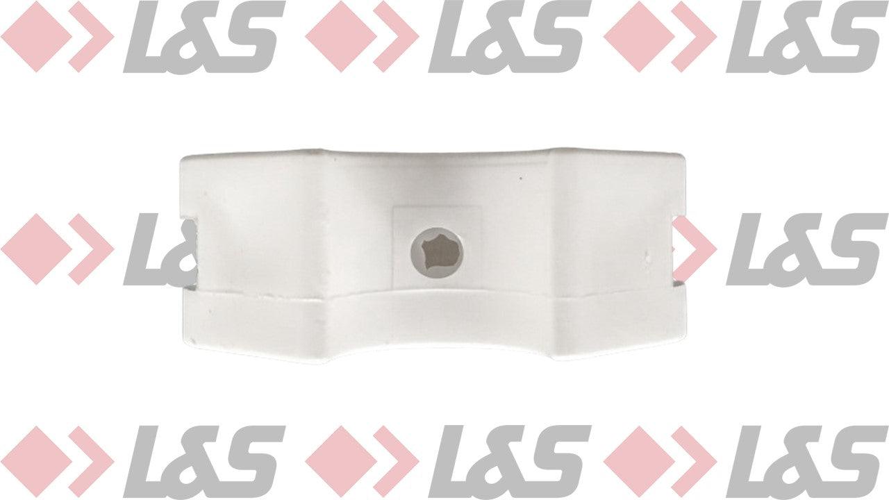 MWH Tischbein-Verbindungsstück - Weiß - für MWH Tisch - LUS-Shop