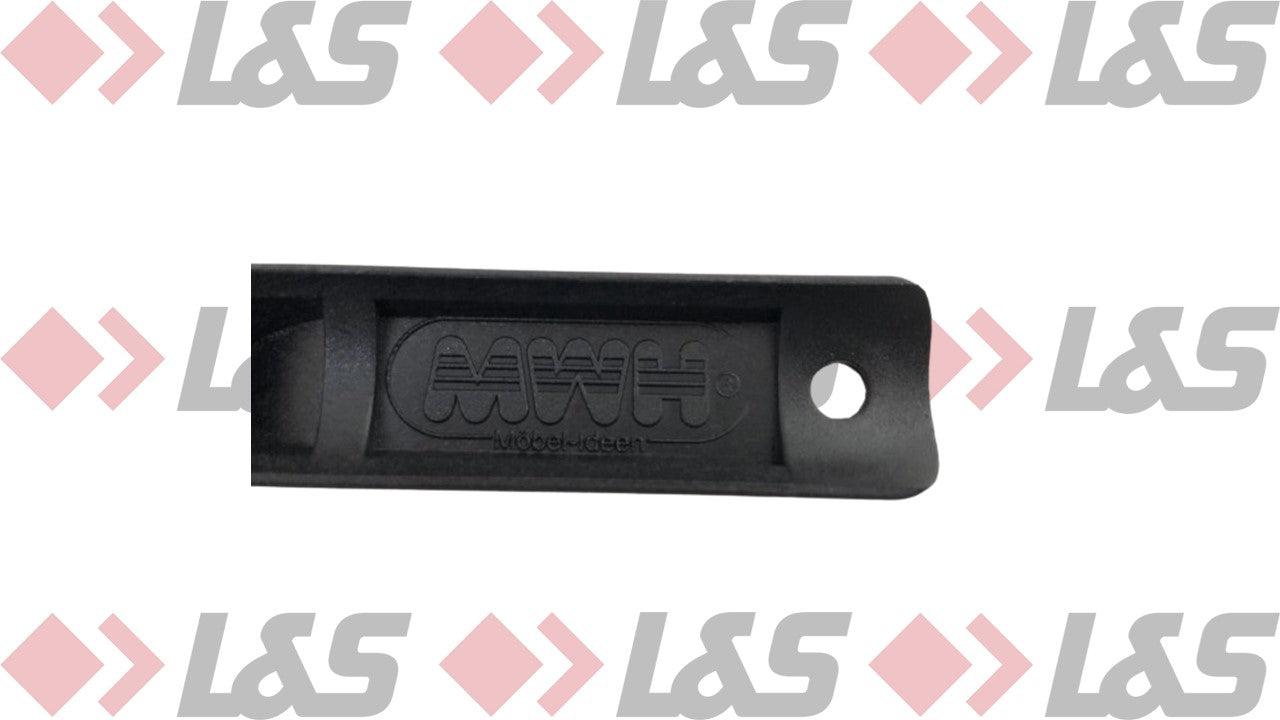 MWH 3-fach Liegenraster für Kopfteil - Schwarz - für MWH Sonnenliege Chalet und Chateau - LUS-Shop