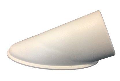 MWH Tischfußkappe 47 x 31 mm - Weiß - oval mit Höhenverstellung MWH Fusskappe