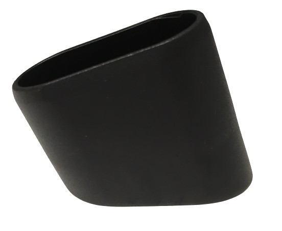 MWH Fußkappe 40 x 20 mm - Schwarz - für Royal Garden Balero, Kent, Quito, Sena, Tapa, Kettler MWH Fusskappe