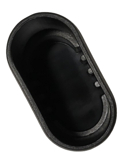 MWH Fußkappe 40 x 20 mm - Schwarz - für Royal Garden Balero, Kent, Quito, Sena, Tapa, Kettler MWH Fusskappe