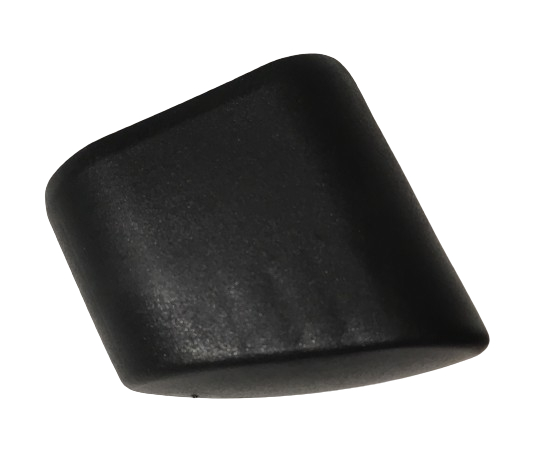 MWH Fußkappe 40 x 20 mm - Schwarz - für Royal Garden Balero, Kent, Quito, Sena, Tapa, Kettler MWH Fusskappe