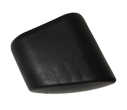 MWH Fußkappe 40 x 20 mm - Schwarz - für Royal Garden Balero, Kent, Quito, Sena, Tapa, Kettler MWH Fusskappe