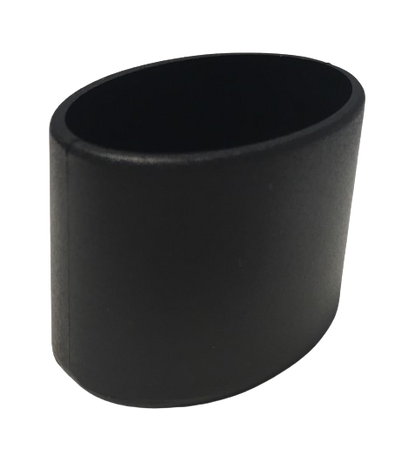 MWH Fußkappe 33 x 22 mm Oval - Schwarz - für Sessel Rofero/Senio/Camara/Ligura MWH Fusskappe
