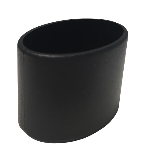 MWH Fußkappe 33 x 22 mm Oval - Schwarz - für Sessel Rofero/Senio/Camara/Ligura MWH Fusskappe