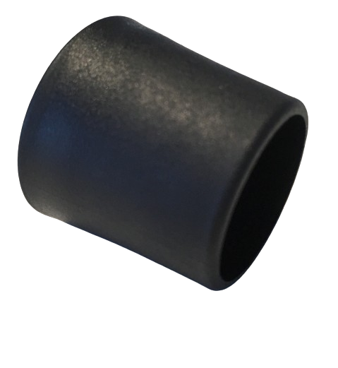 MWH Fußkappe Ø 18 mm - Schwarz - für Royal Garden Stuhl Rivo, Stuhl Lion, Regal 606, Servierwagen 608 MWH Fusskappe