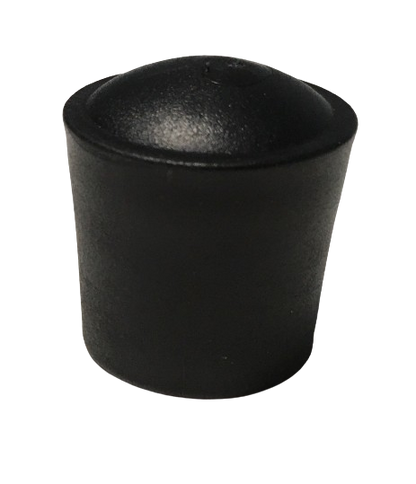 MWH Fußkappe Ø 18 mm - Schwarz - für Royal Garden Stuhl Rivo, Stuhl Lion, Regal 606, Servierwagen 608 MWH Fusskappe