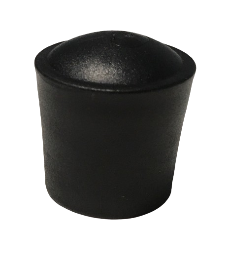 MWH Fußkappe Ø 18 mm - Schwarz - für Royal Garden Stuhl Rivo, Stuhl Lion, Regal 606, Servierwagen 608 MWH Fusskappe