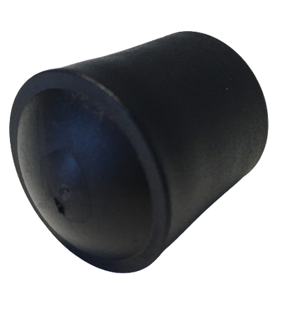 MWH Fußkappe Ø 18 mm - Schwarz - für Royal Garden Stuhl Rivo, Stuhl Lion, Regal 606, Servierwagen 608 MWH Fusskappe