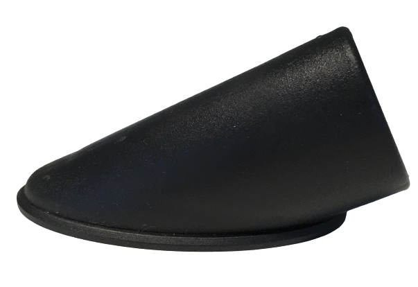 MWH Tischfußkappe 38 x 25 mm - Schwarz - oval mit Höhenverstellung MWH Fusskappe