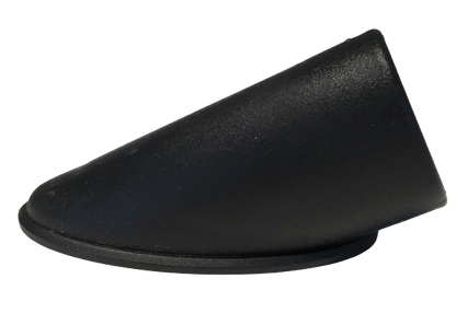 MWH Tischfußkappe 38 x 25 mm - Schwarz - oval ohne Höhenverstellung MWH Fusskappe