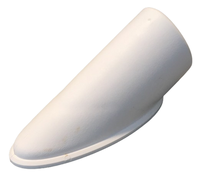MWH Tischfußkappe 38 x 25 mm - Weiß - oval mit Höhenverstellung MWH Fusskappe