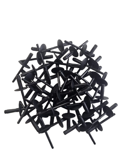 Spreizniet Clips/Kunststoff Faltniete – ersetzt OEM 51777171004 – kompatibel mit BMW X1 X2 X3 X4 X5 X6 (E70 E71 E72 E84 F15 F16 F25 F26 F39 F48 G01 G02)