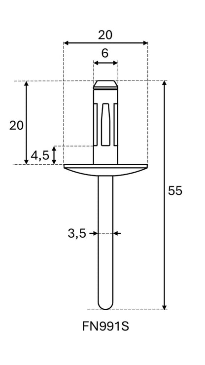 FN991S schwarz - Vergleichsnummer 51777171004 - passend für BMW X1 X2 X3 X4 X5 X6 (E70 E71 E72 E84 F15 F16 F25 F26 F39 F48 G01 G02) BMW Faltniet