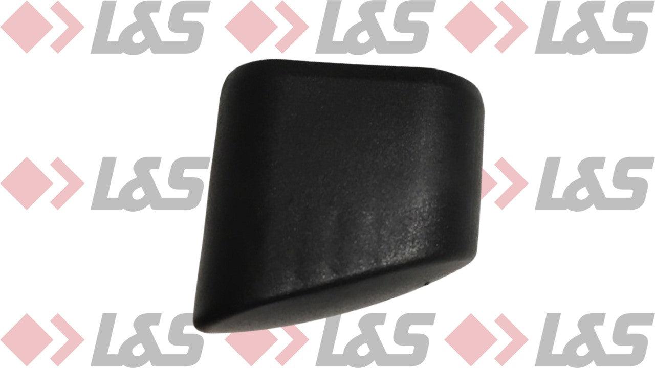 MWH Fußkappe 40 x 20 mm - Schwarz - für Royal Garden Balero, Kent, Quito, Sena, Tapa, Kettler - LUS-Shop