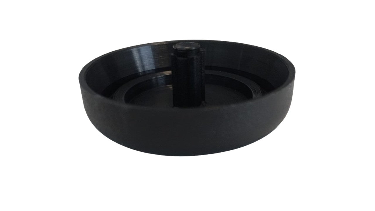 MWH Fußkappe Ø 32 mm -Schwarz- mit Dorn - für Royal Garden Sessel Ambiente, Carat MWH Fusskappe