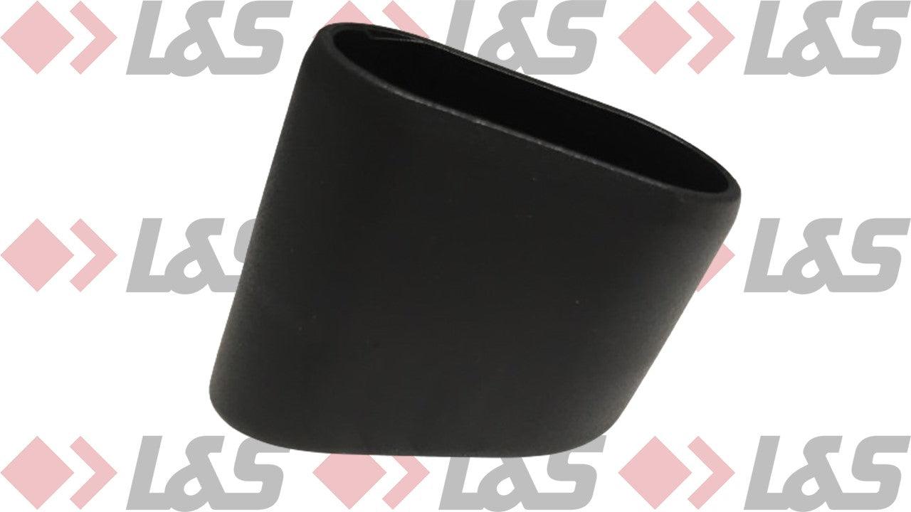 MWH Fußkappe 40 x 20 mm - Schwarz - für Royal Garden Balero, Kent, Quito, Sena, Tapa, Kettler - LUS-Shop