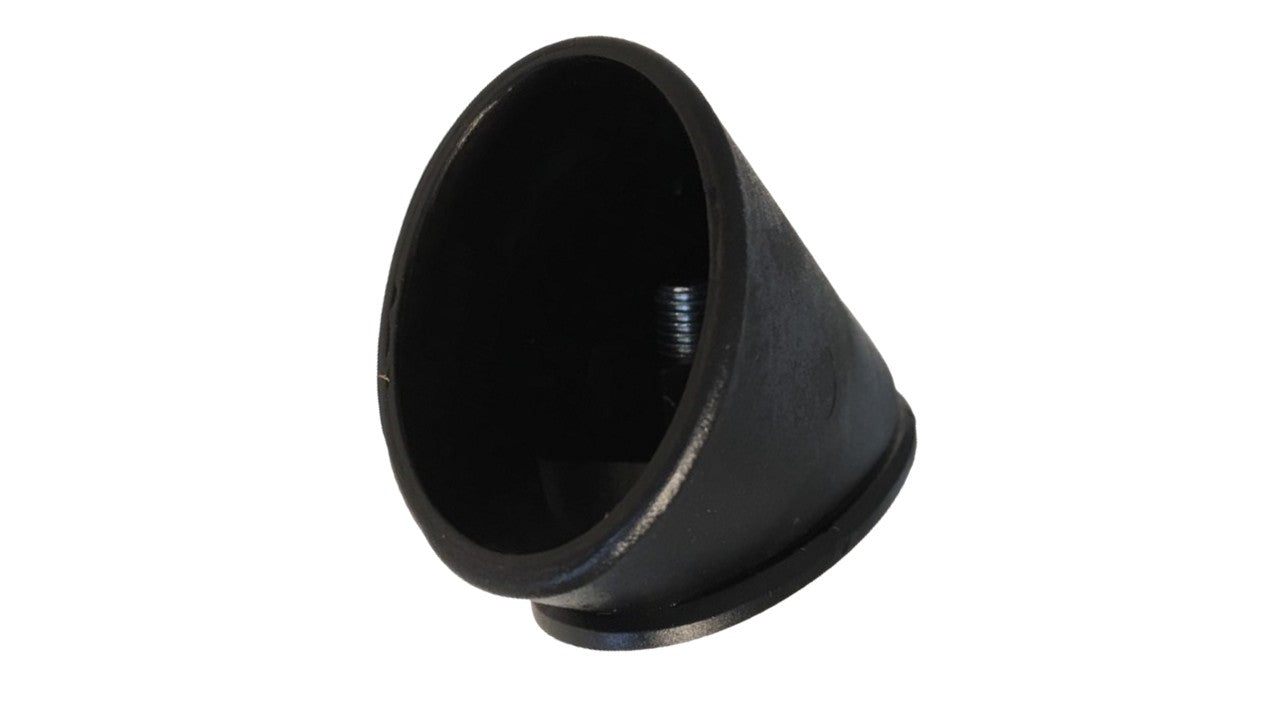 MWH Tischfußkappe 47 x 31 mm - Schwarz - oval mit Höhenverstellung MWH Fusskappe