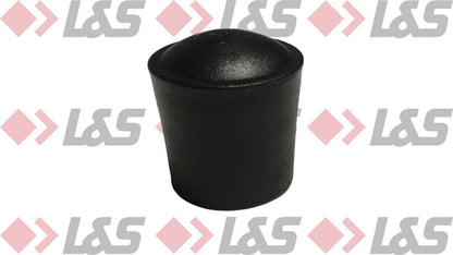 MWH Fußkappe Ø 18 mm - Schwarz - für Royal Garden Stuhl Rivo, Stuhl Lion, Regal 606, Servierwagen 608 - LUS-Shop