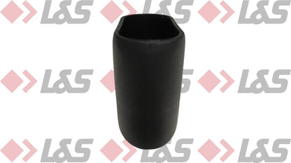 MWH Fußkappe 40 x 20 mm - Schwarz - für Royal Garden Balero, Kent, Quito, Sena, Tapa, Kettler - LUS-Shop